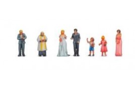 Noch 35440 Wedding (7) 3D Master Figure Set N Gauge